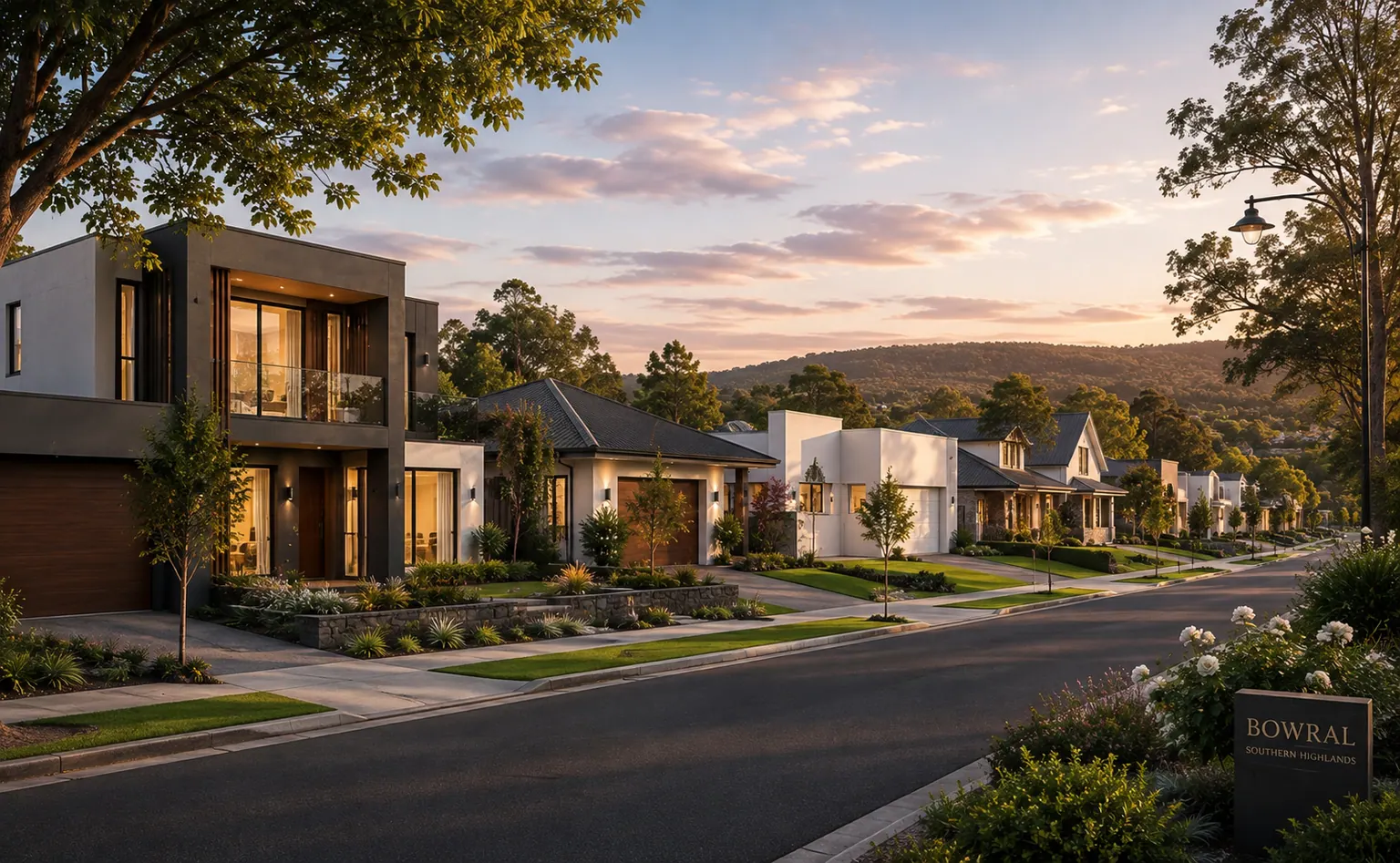 Bowral streetscape concepts: concept view 2