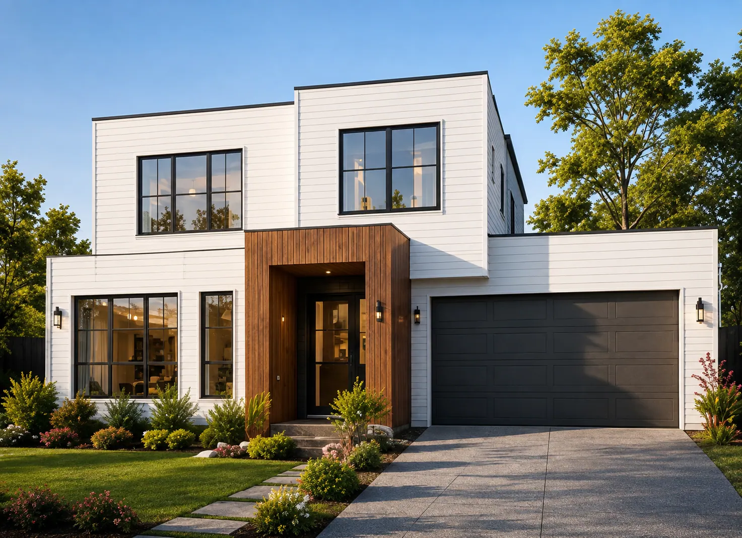 Contemporary family homes: concept view 2
