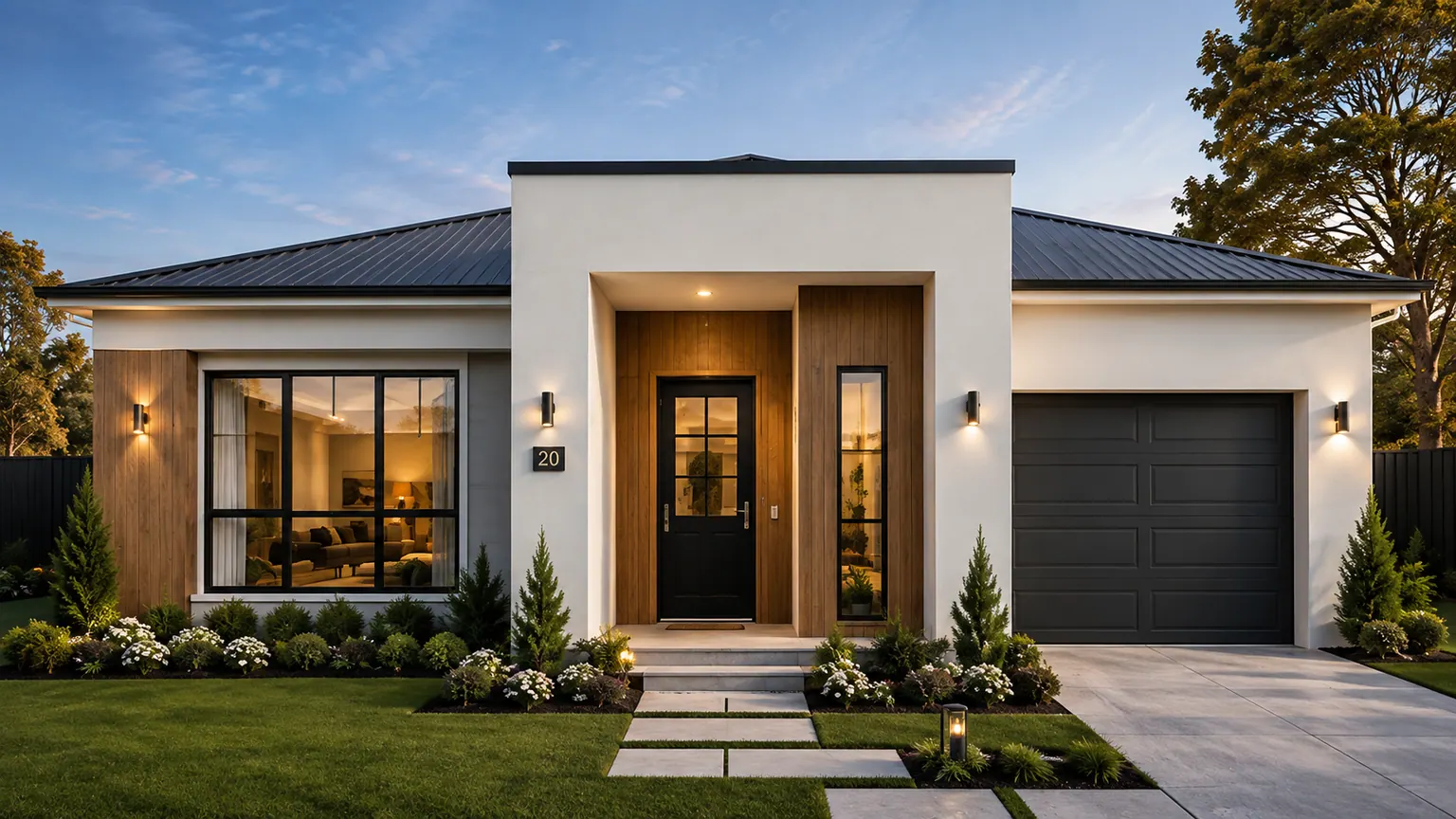 Contemporary family homes: concept view 3