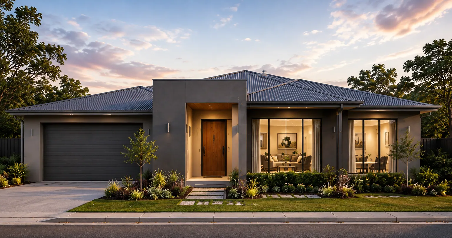 Contemporary family homes: concept view 6