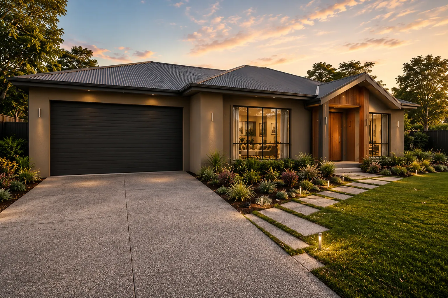 Contemporary family homes: concept view 9