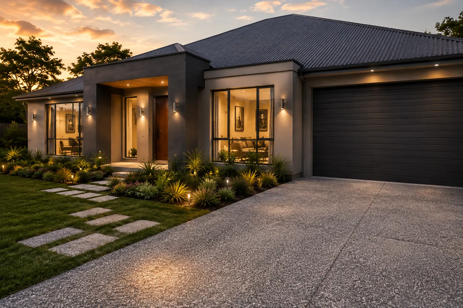 Contemporary family homes: concept view 10
