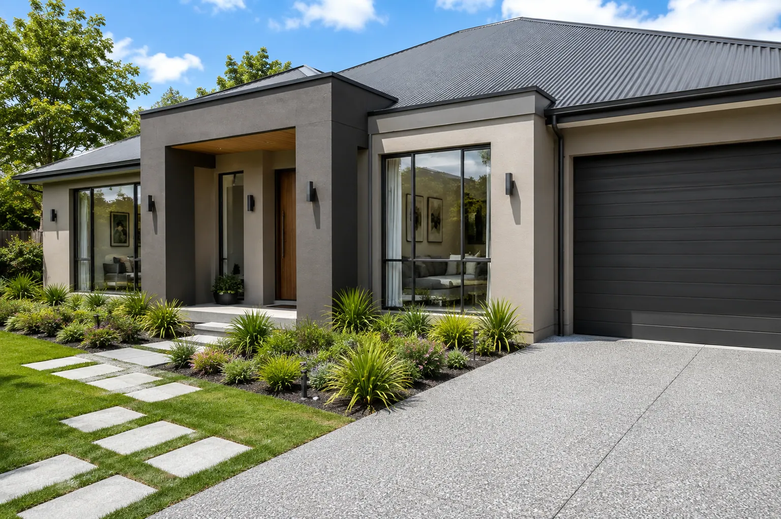 Contemporary family homes: concept view 11