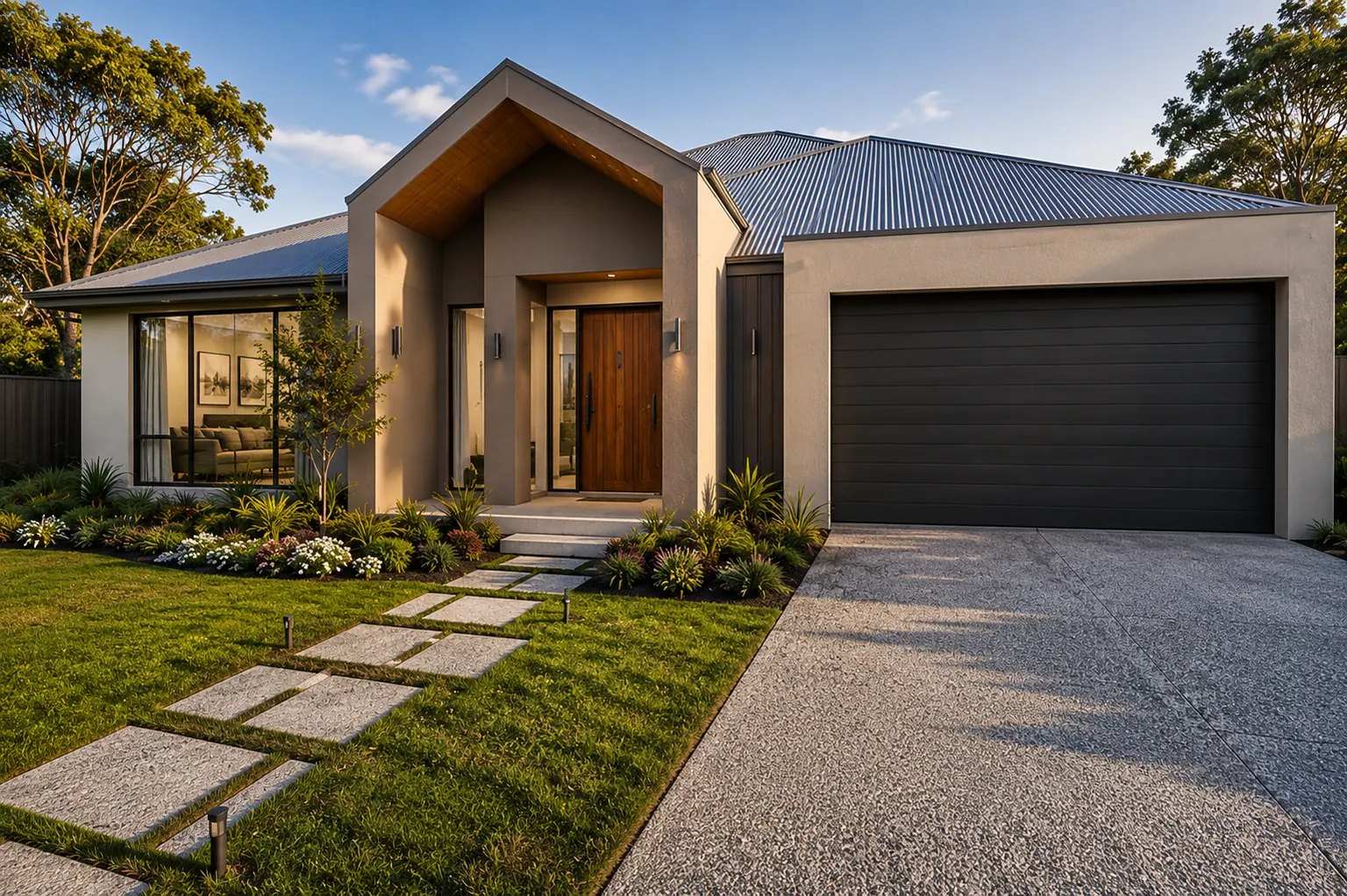 Contemporary family homes: concept view 12