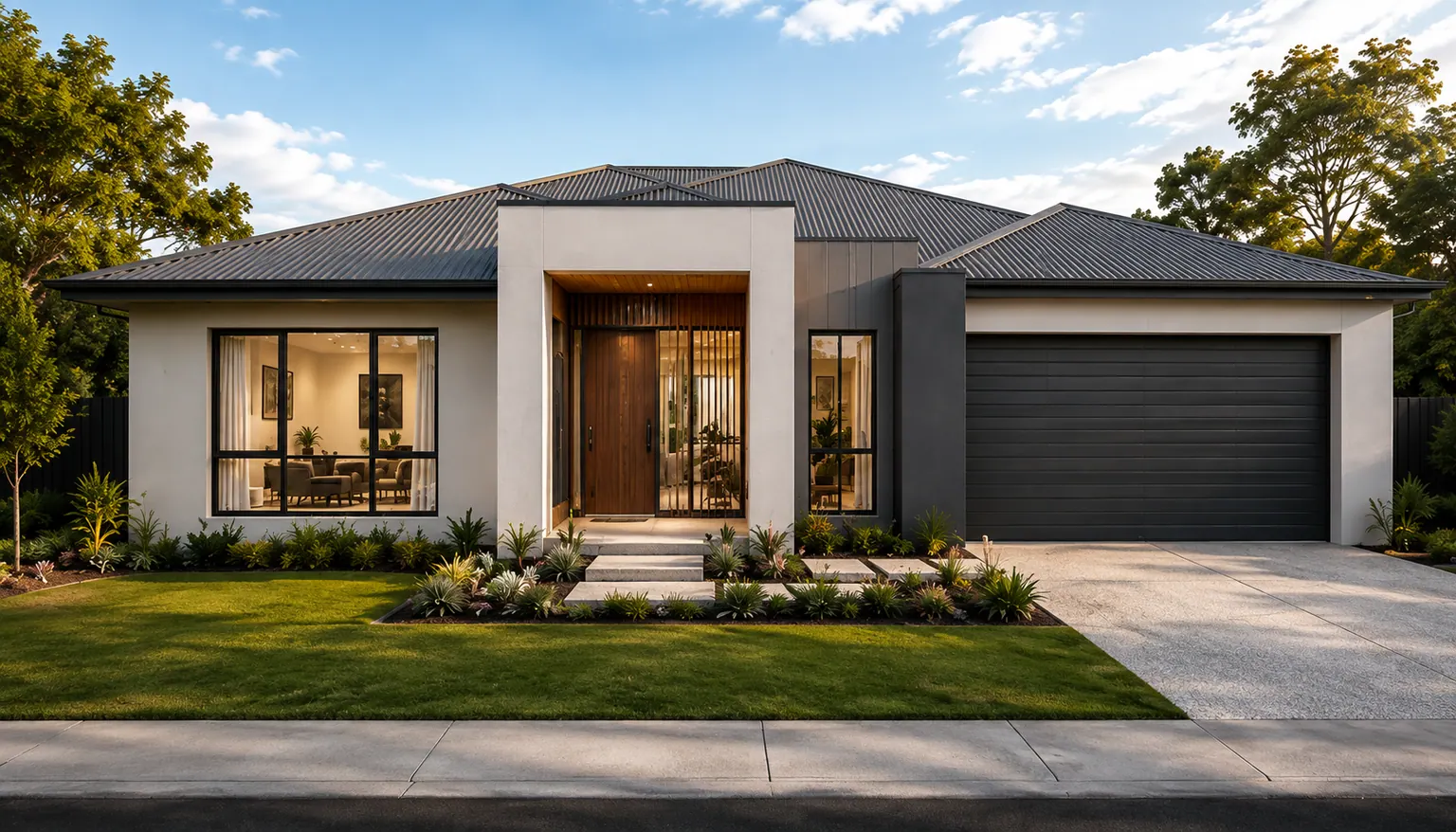 Contemporary family homes: concept view 16