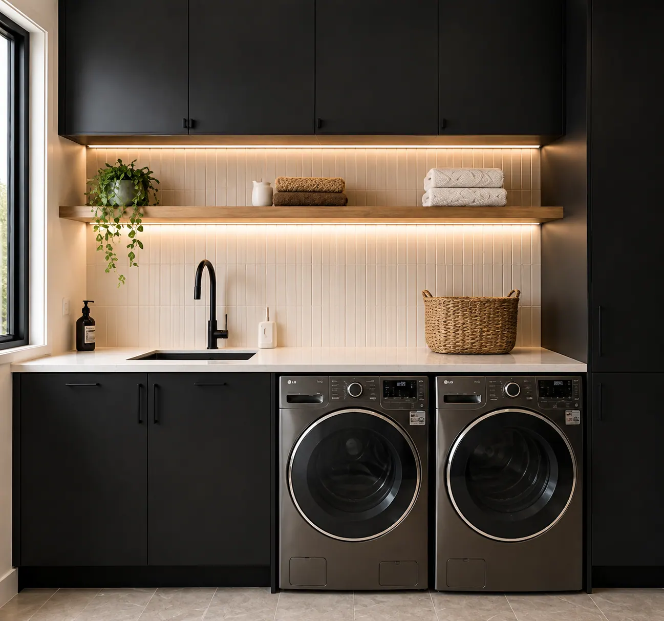 Entries, laundry and storage: concept view 6